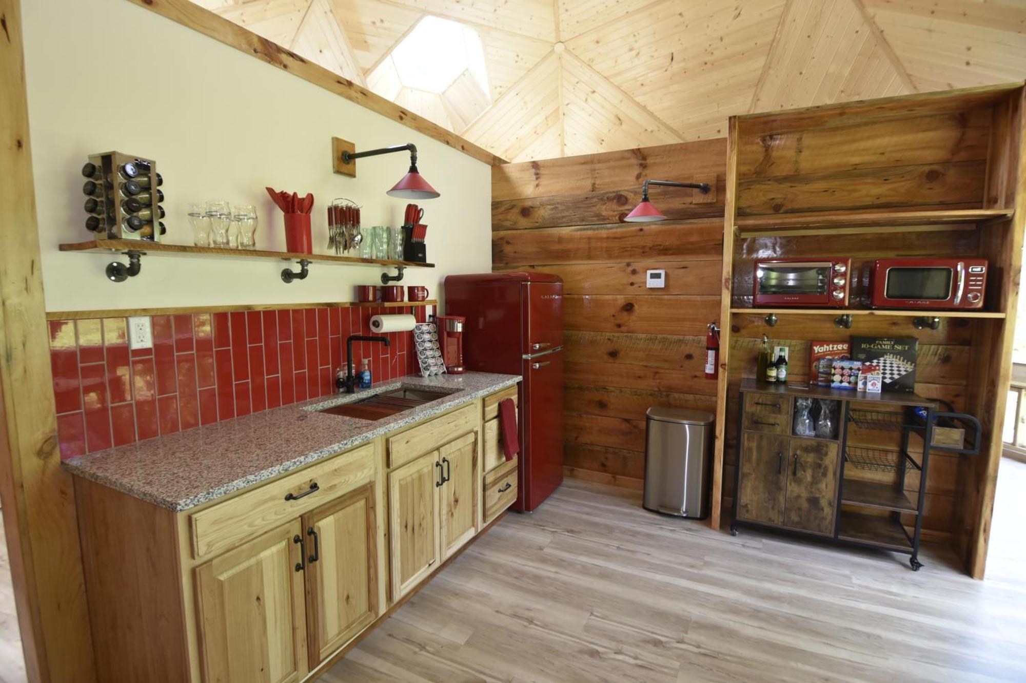 Natahala Glamping Red Dome #23 Villa Topton Buitenkant foto