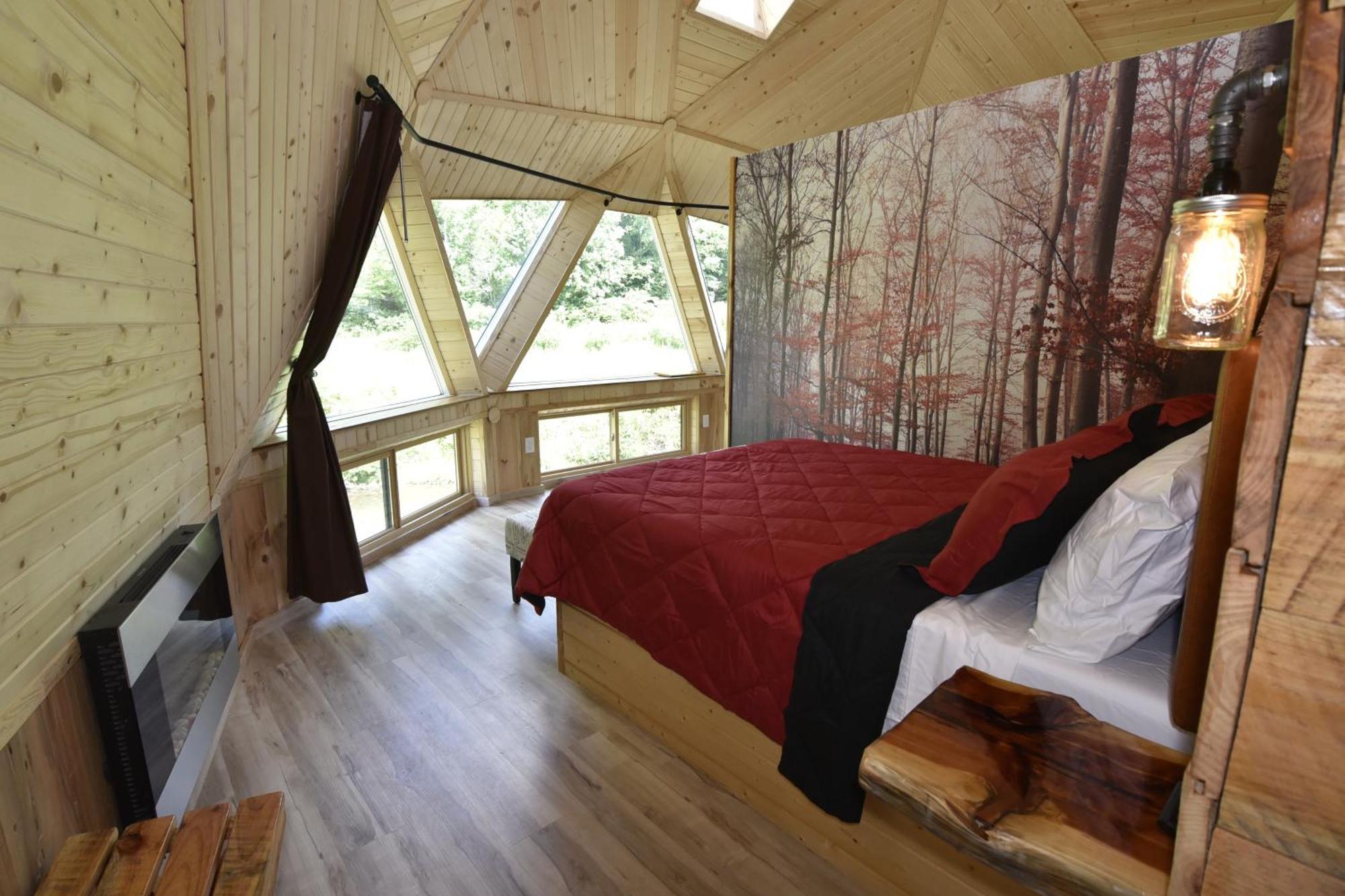 Natahala Glamping Red Dome #23 Villa Topton Buitenkant foto