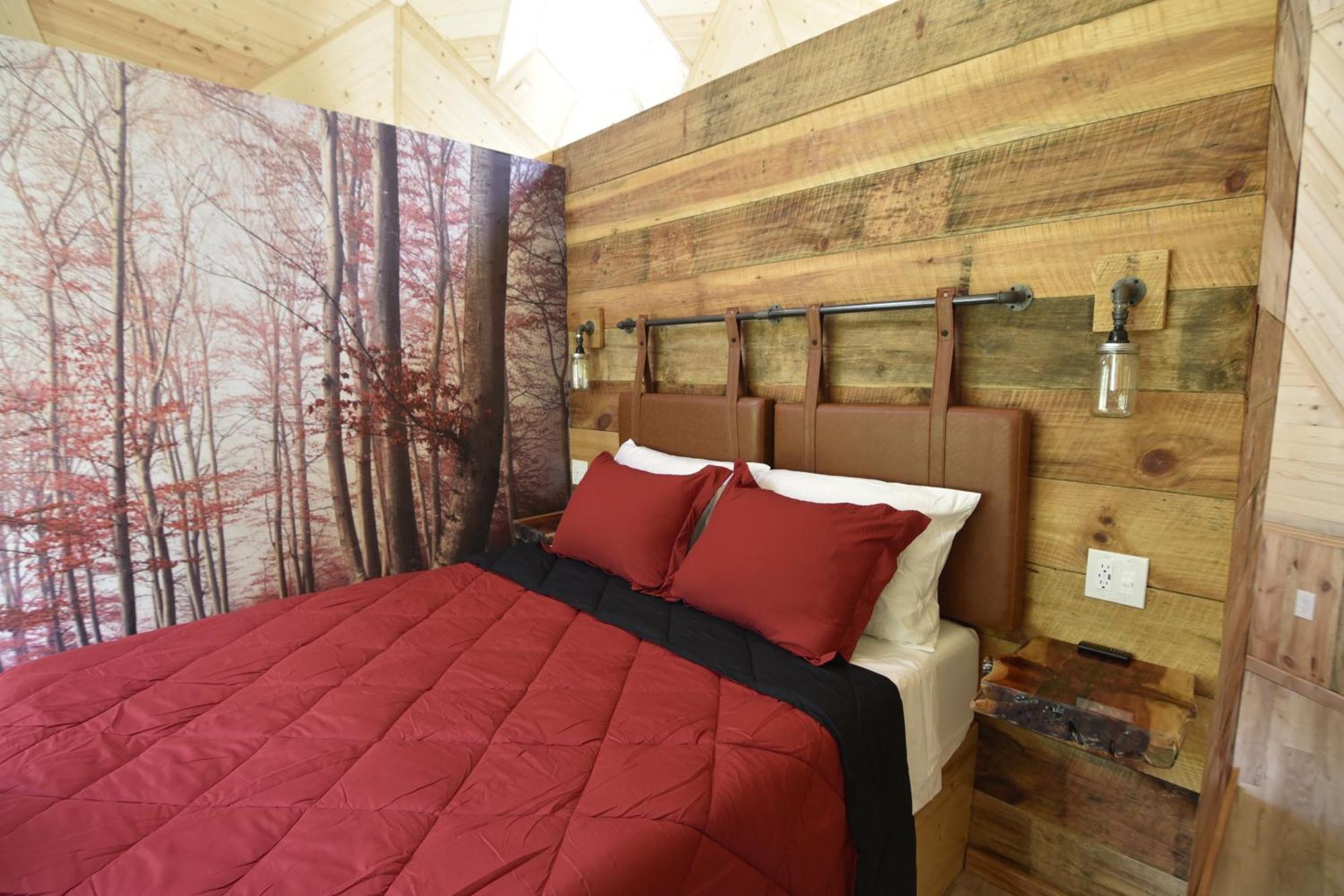 Natahala Glamping Red Dome #23 Villa Topton Buitenkant foto