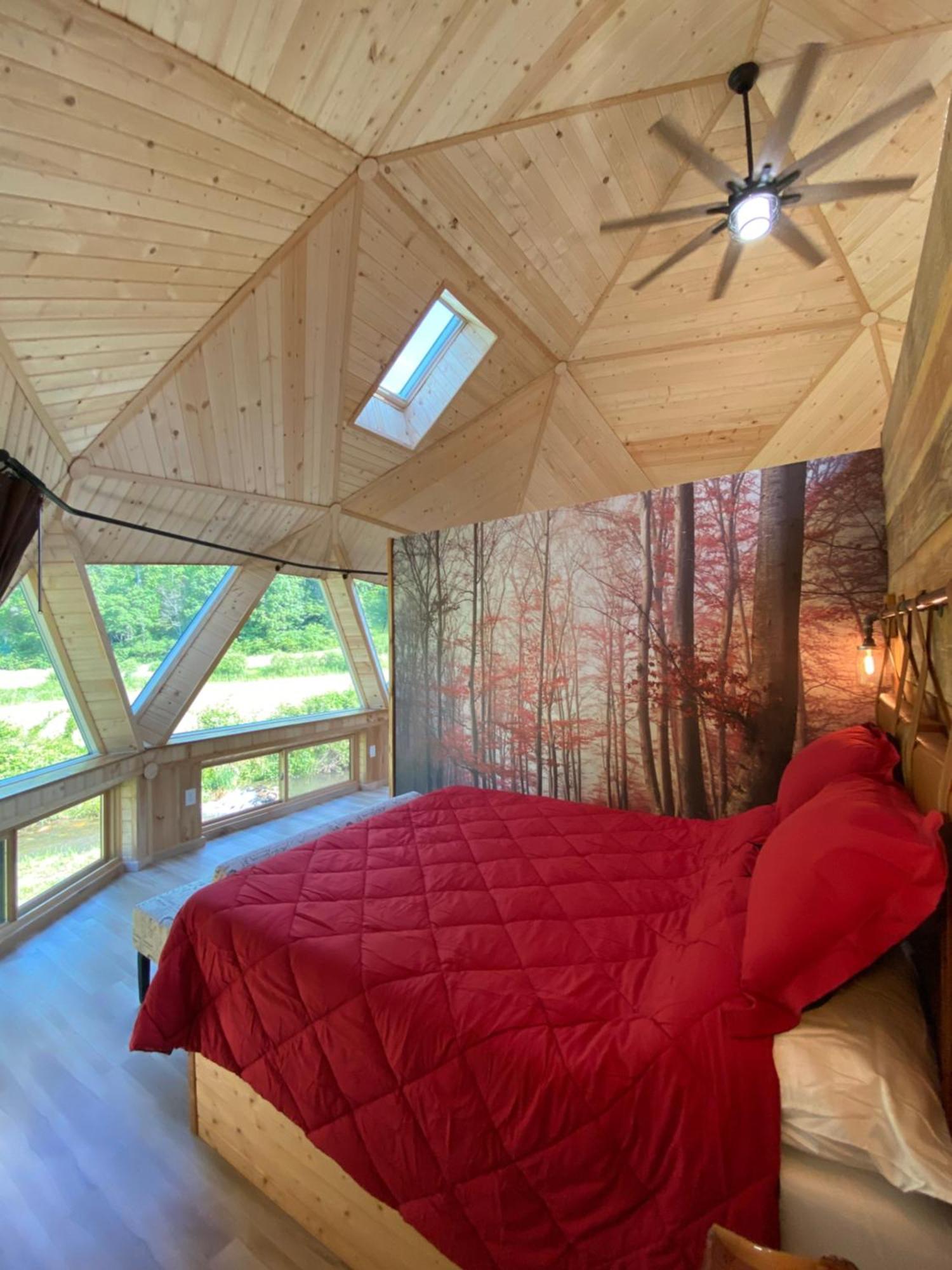 Natahala Glamping Red Dome #23 Villa Topton Buitenkant foto