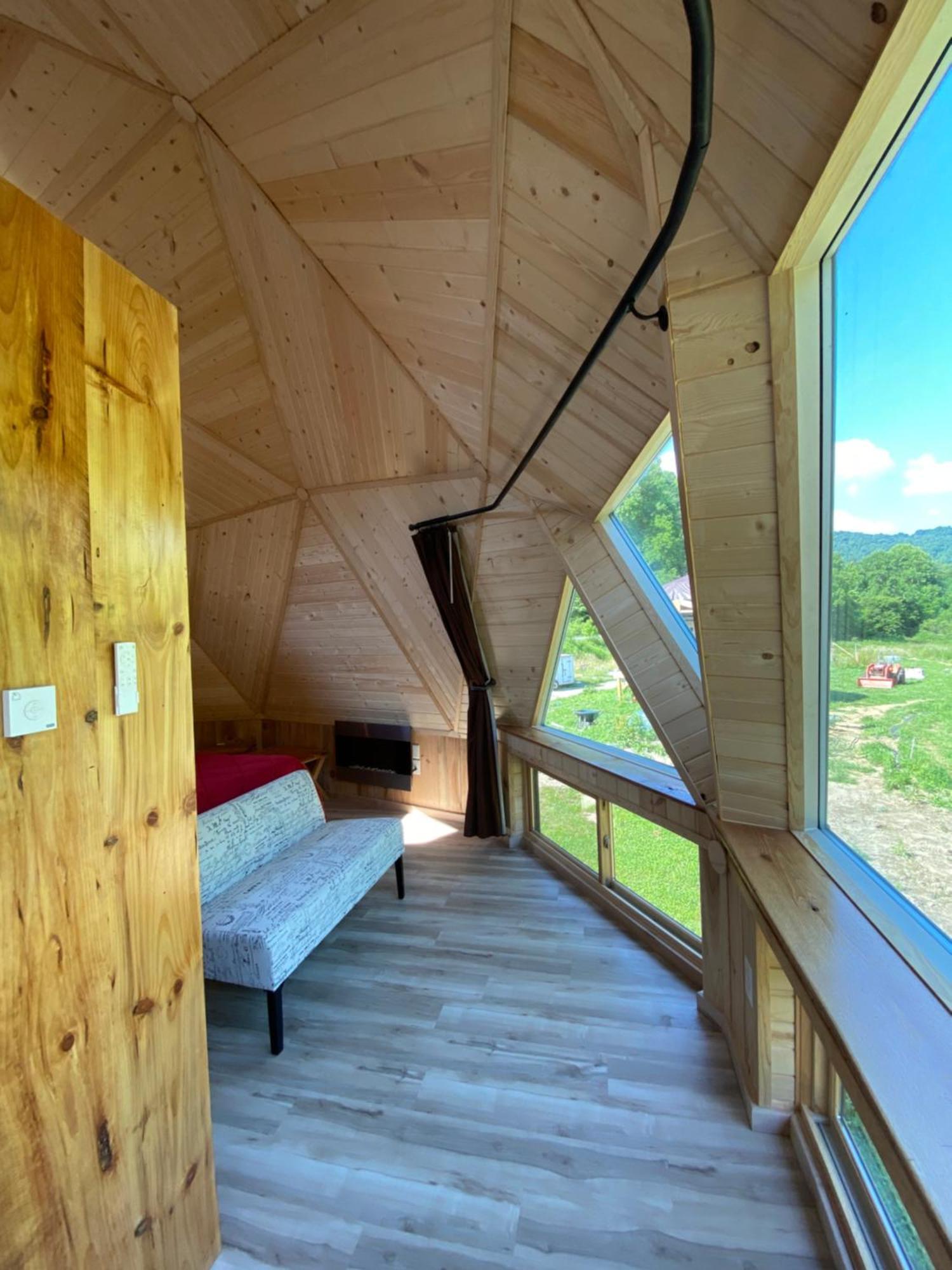 Natahala Glamping Red Dome #23 Villa Topton Buitenkant foto