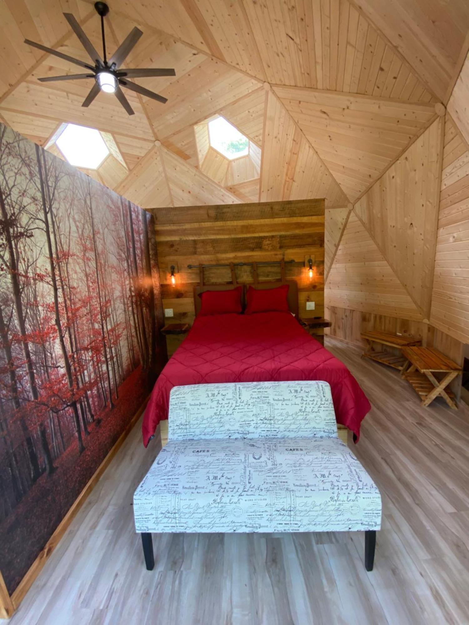 Natahala Glamping Red Dome #23 Villa Topton Buitenkant foto