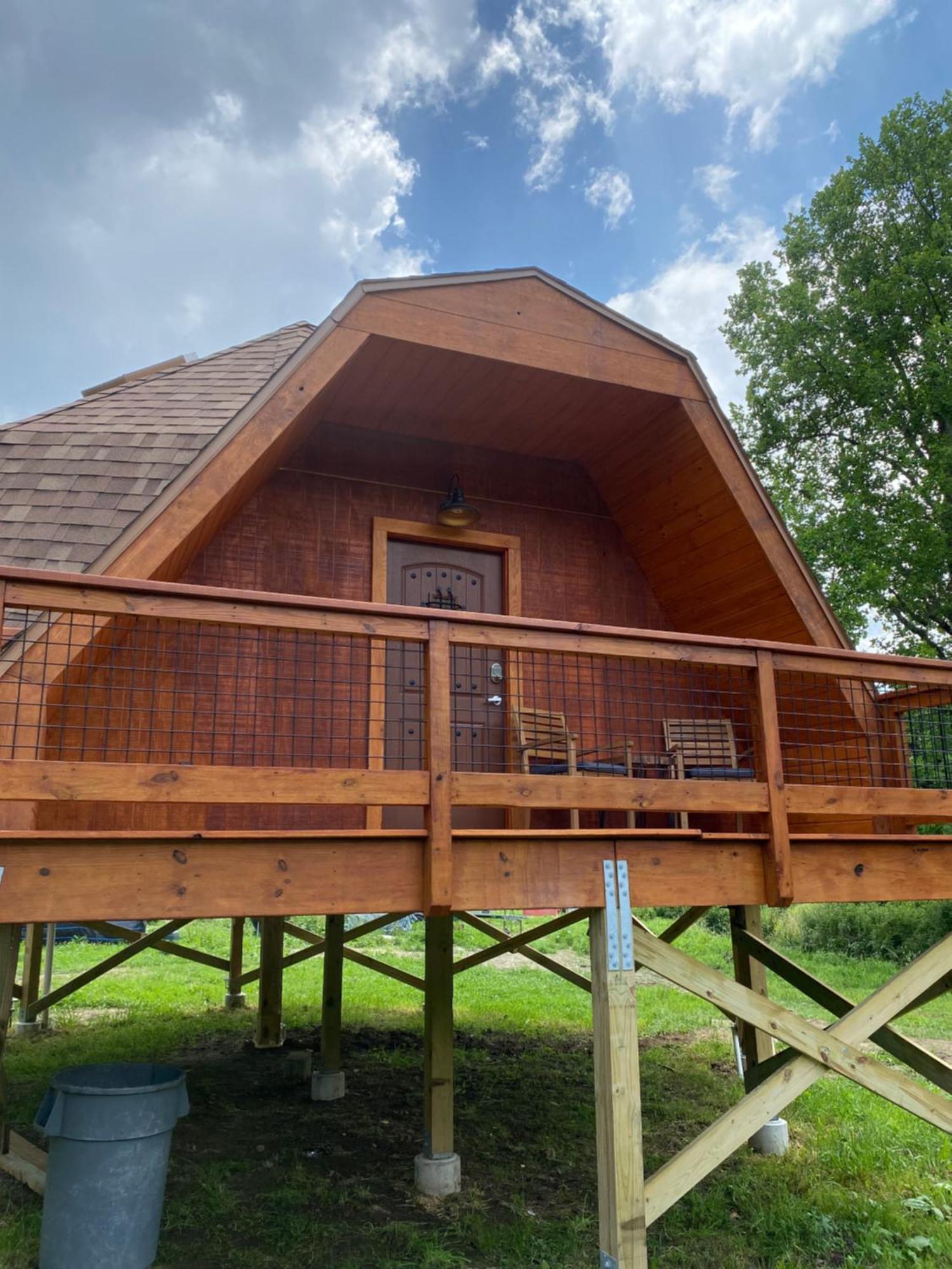 Natahala Glamping Red Dome #23 Villa Topton Buitenkant foto